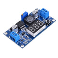 LDTR-WG0178 LM2596 Módulo regulador de voltaje reductor de potencia Pantalla de voltímetro, LM2596 4-40V to 1.5-37V 2A