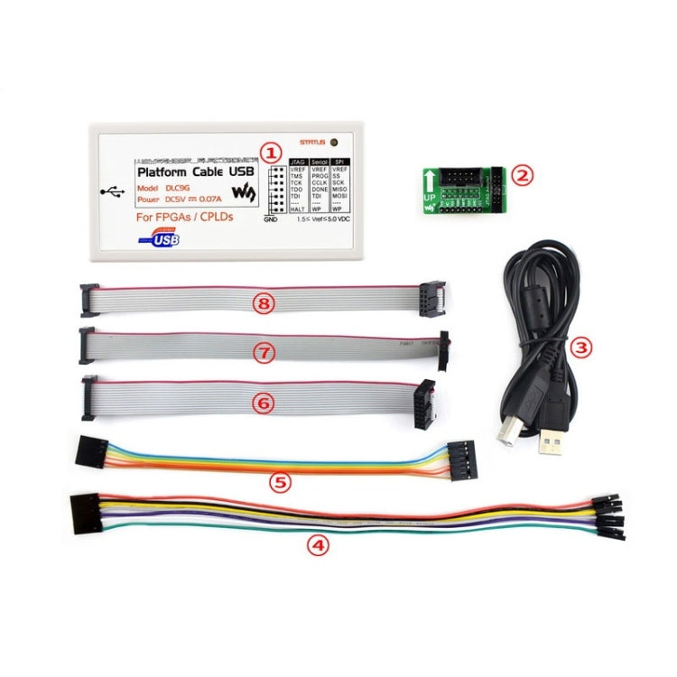 Cable de plataforma USB, programador y depurador para dispositivos Xilinx
