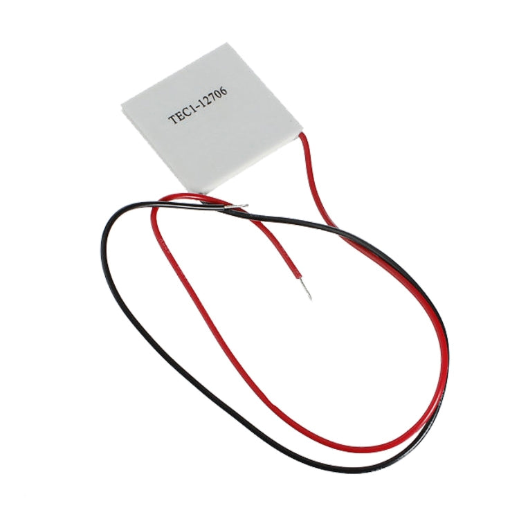 LDTR-WG0227 TEC1-12706 40x40mm Enfriador termoeléctrico Módulo de placa de refrigeración Peltier, 12V 60W