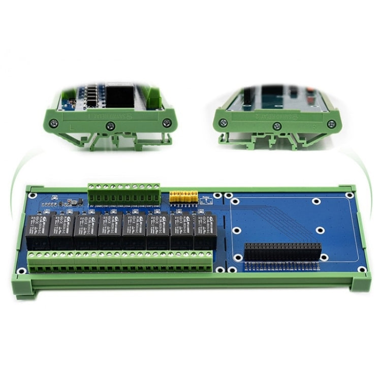 Tarjeta de expansión de relé Waveshare de 8 canales para Raspberry Pi, Raspberry Pi 8-ch Relay