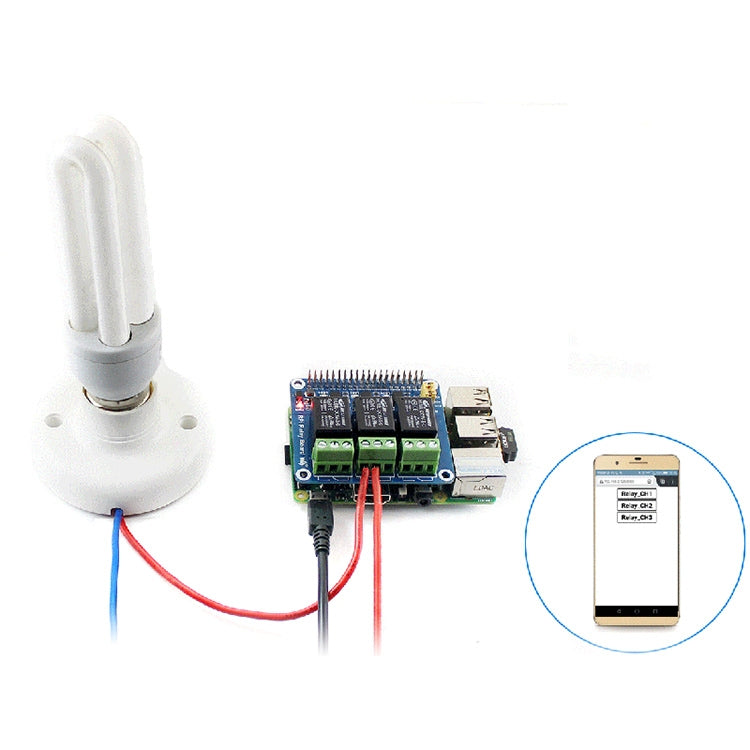 Tablero de relé Waveshare RPi, RPi Relay Board