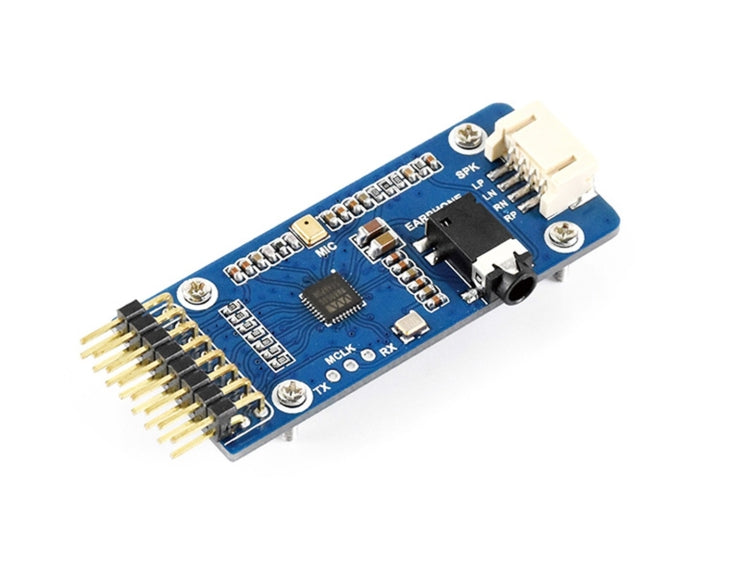 Módulo de audio CODEC estéreo Waveshare WM8960, reproducción/grabación, Stereo CODEC Audio Module