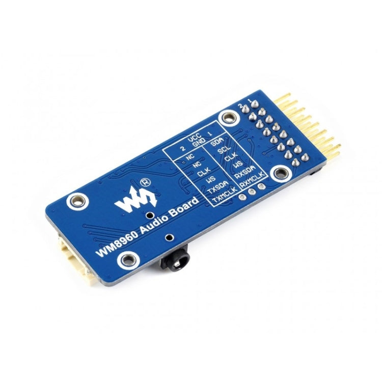 Módulo de audio CODEC estéreo Waveshare WM8960, reproducción/grabación, Stereo CODEC Audio Module