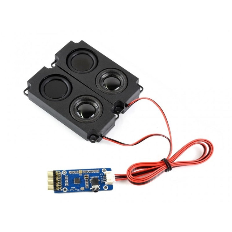 Módulo de audio CODEC estéreo Waveshare WM8960, reproducción/grabación, Stereo CODEC Audio Module