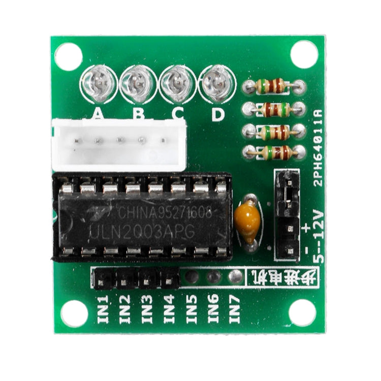 LDTR-WG0246 28YBJ-48 DC 5V Motor paso a paso de 4 fases y 5 cables con placa de controlador ULN2003