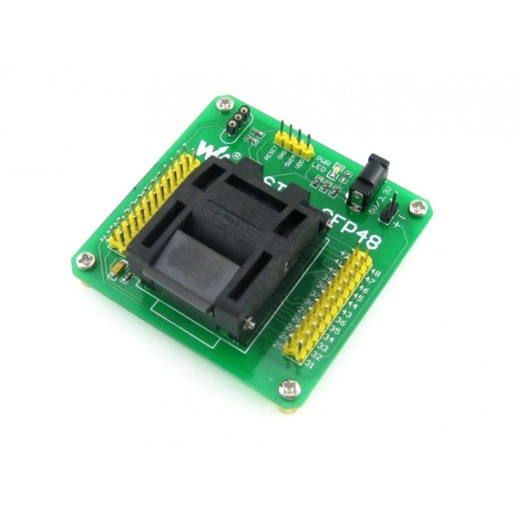 Waveshare STM8-QFP48, adaptador de programador
