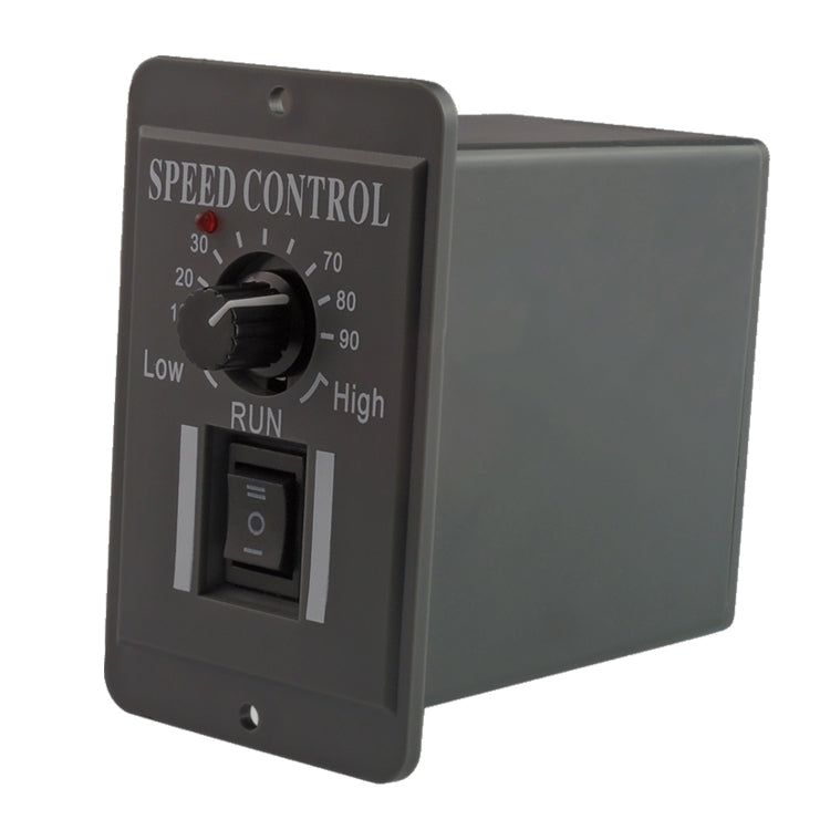 LDTR-WG0265 DC 6A Regulador de velocidad del motor Controlador de motor lento Interruptor de control giratorio positivo y negativo 12V / 24V / 36V / 48V