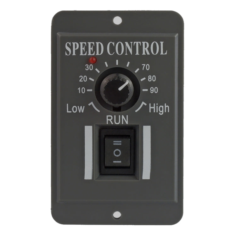 LDTR-WG0265 DC 6A Regulador de velocidad del motor Controlador de motor lento Interruptor de control giratorio positivo y negativo 12V / 24V / 36V / 48V