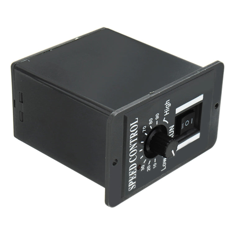 LDTR-WG0265 DC 6A Regulador de velocidad del motor Controlador de motor lento Interruptor de control giratorio positivo y negativo 12V / 24V / 36V / 48V