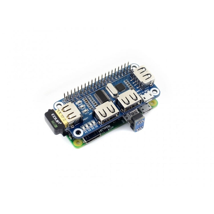 HAT HUB USB Waveshare de 4 puertos para Raspberry Pi