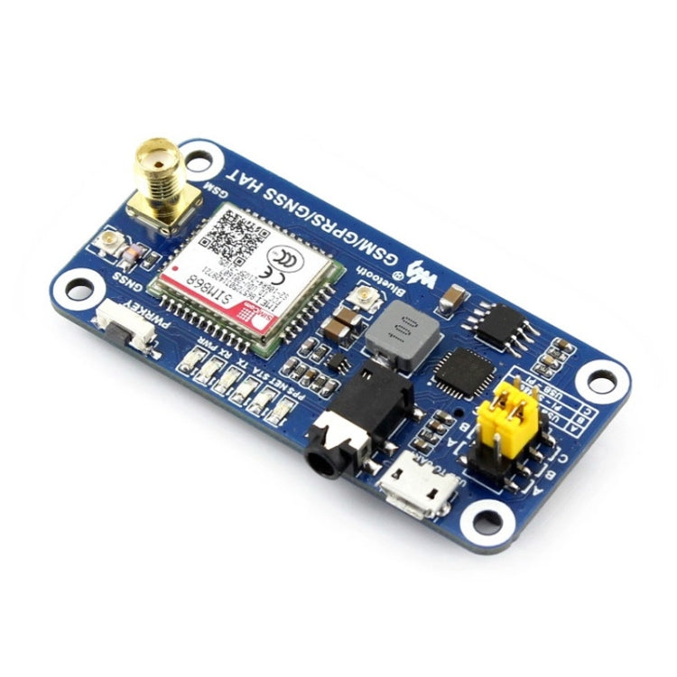 Waveshare GSM/GPRS/GNSS/Bluetooth SOMBRERO para Raspberry Pi, GSM/GPRS/GNSS/Bluetooth HAT