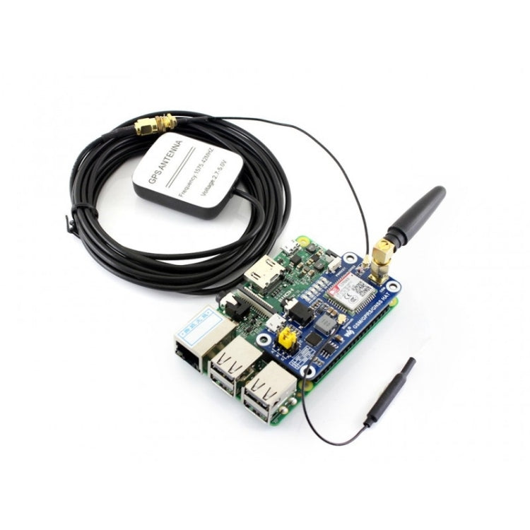 Waveshare GSM/GPRS/GNSS/Bluetooth SOMBRERO para Raspberry Pi, GSM/GPRS/GNSS/Bluetooth HAT