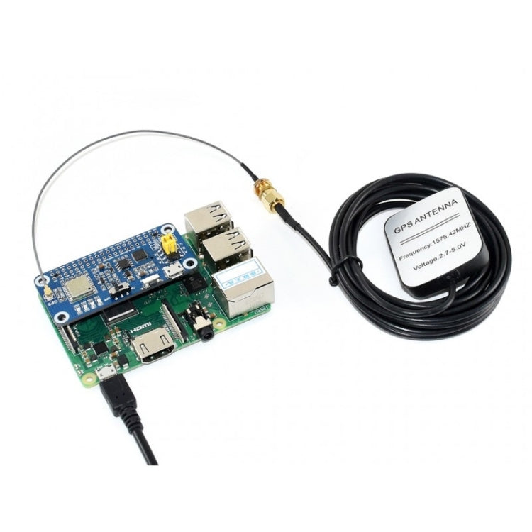 Waveshare L76X Multi-GNSS HAT para Raspberry Pi, GPS, BDS, QZSS, L76X