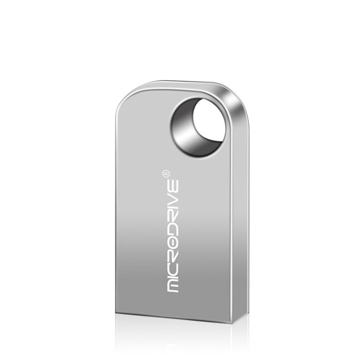 MicroDrive 16GB USB 2.0 Mini disco U semicircular de metal, 16GB