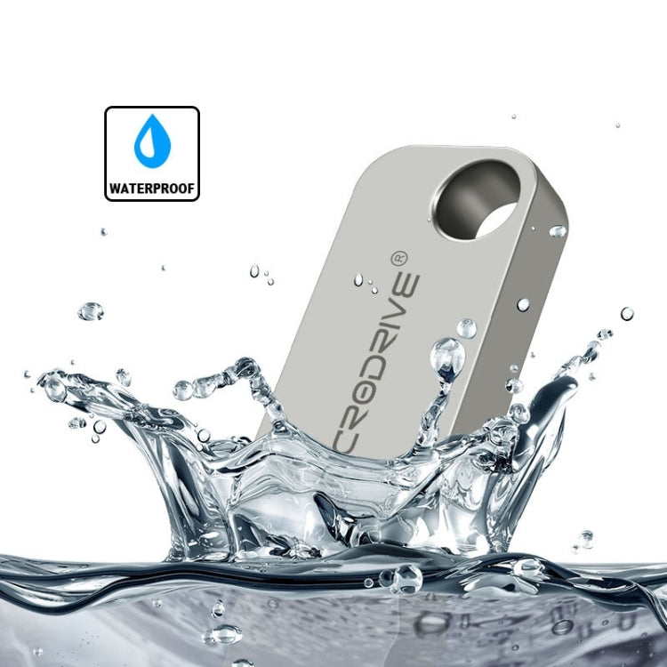MicroDrive 16GB USB 2.0 Mini disco U semicircular de metal, 16GB
