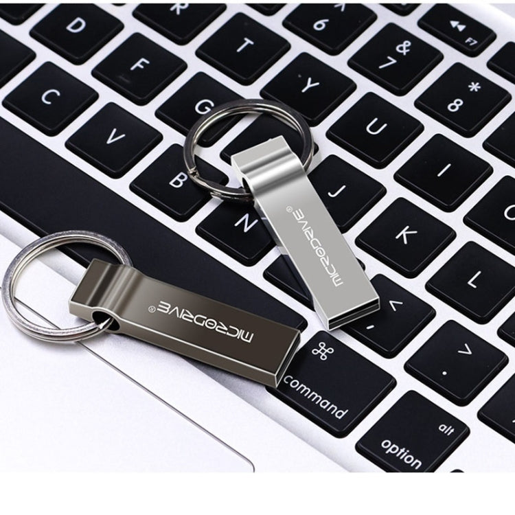 MicroDrive 8GB USB 2.0 Metal Llavero U Disco, 8GB