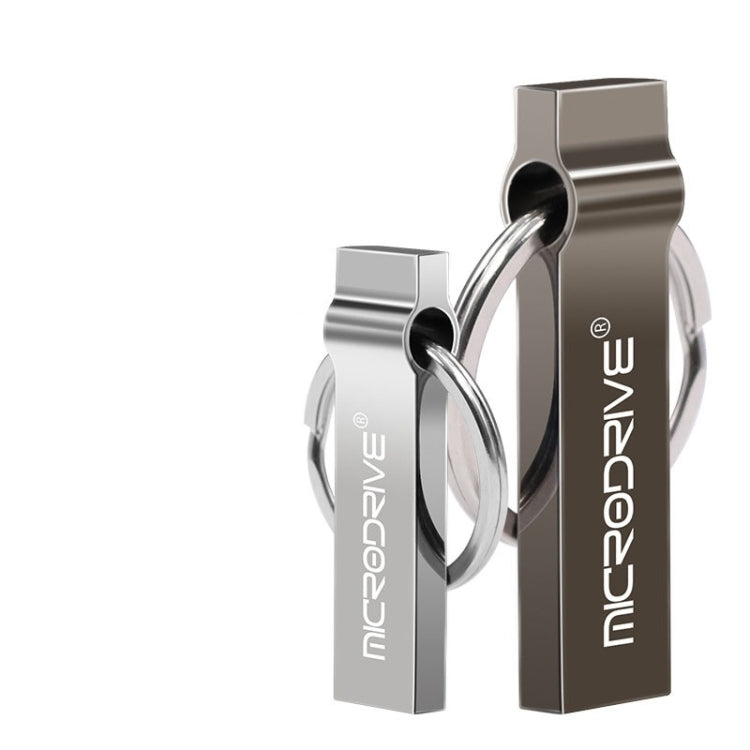 MicroDrive 16GB USB 2.0 Metal Llavero U Disco, 16GB
