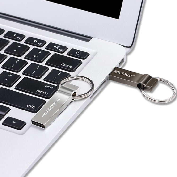 MicroDrive 32GB USB 2.0 Metal Llavero U Disco, 32GB
