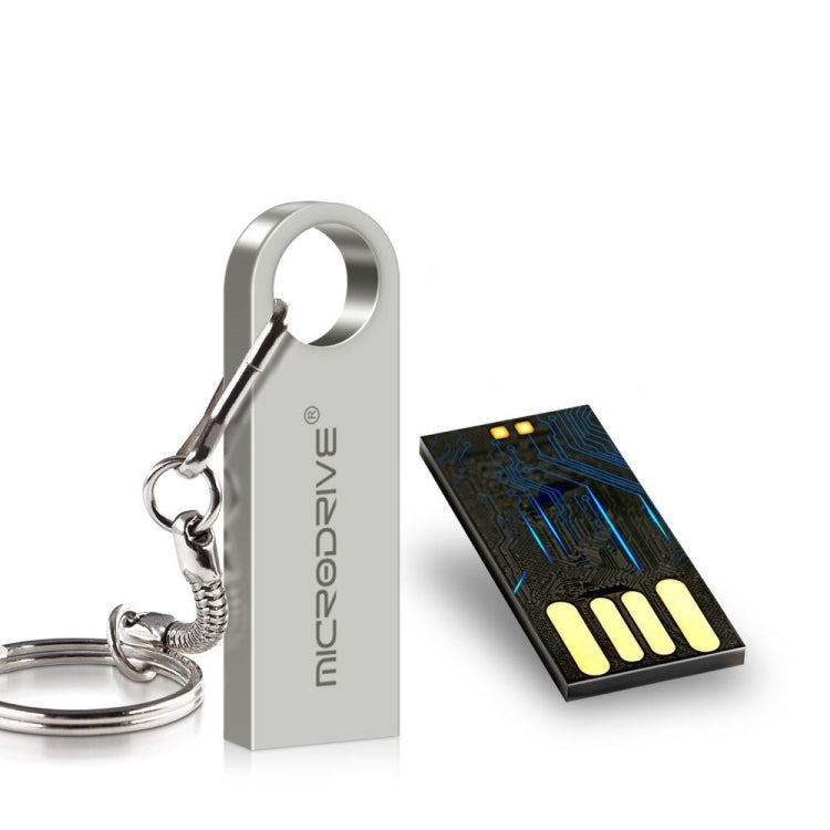 MicroDrive 32GB USB 2.0 Metal Impermeable Disco U de alta velocidad (Rosa), 32GB