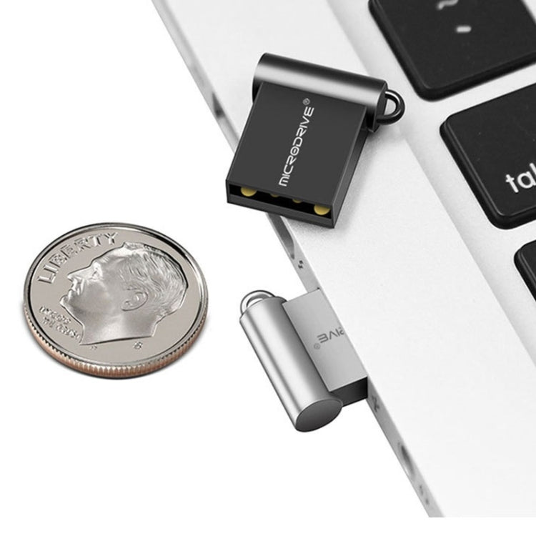 MicroDrive 8GB USB 2.0 Metal Mini USB Flash Drives U Disco, 8GB