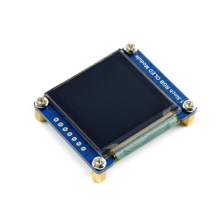 Waveshare General Módulo de pantalla OLED RGB de alto color de 1,5 pulgadas, 128x128, 16 bits, 14747