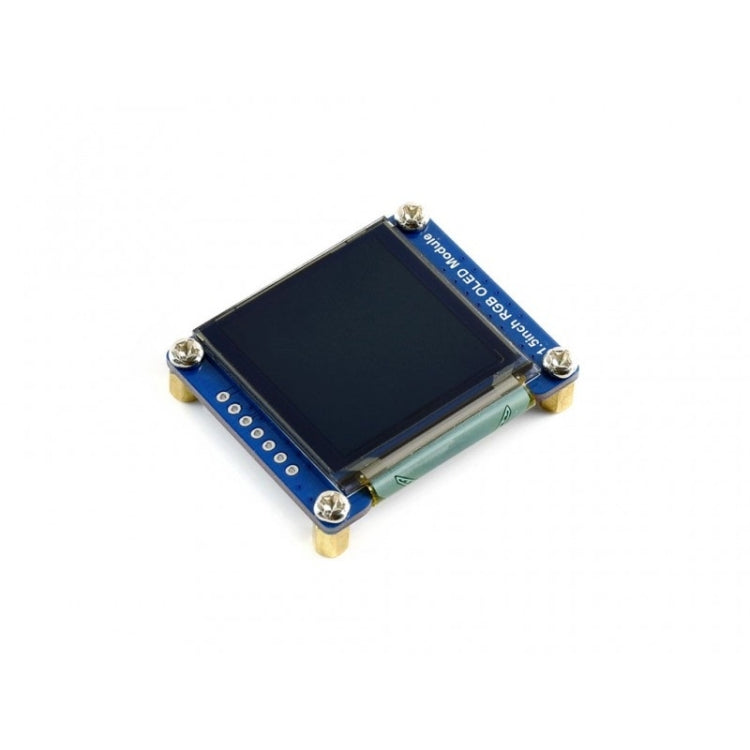 Waveshare General Módulo de pantalla OLED RGB de alto color de 1,5 pulgadas, 128x128, 16 bits, 14747