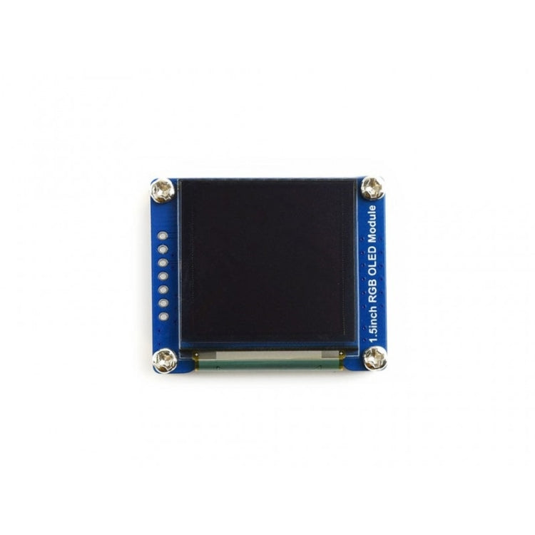 Waveshare General Módulo de pantalla OLED RGB de alto color de 1,5 pulgadas, 128x128, 16 bits, 14747
