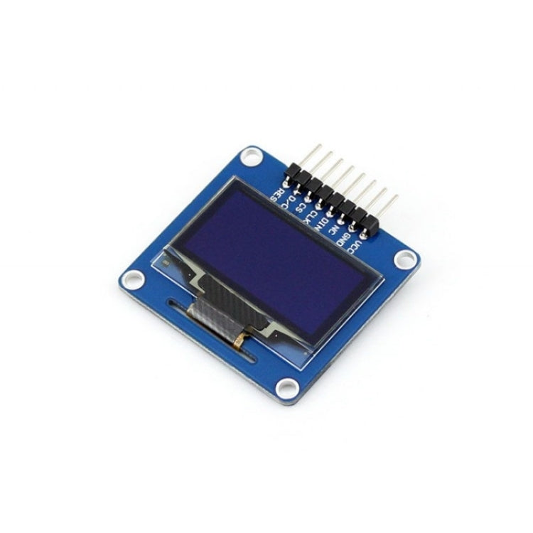 Waveshare 1,3 pulgadas 128*64 OLED(A), interfaces SPI/I2C, pinheader curvo horizontal