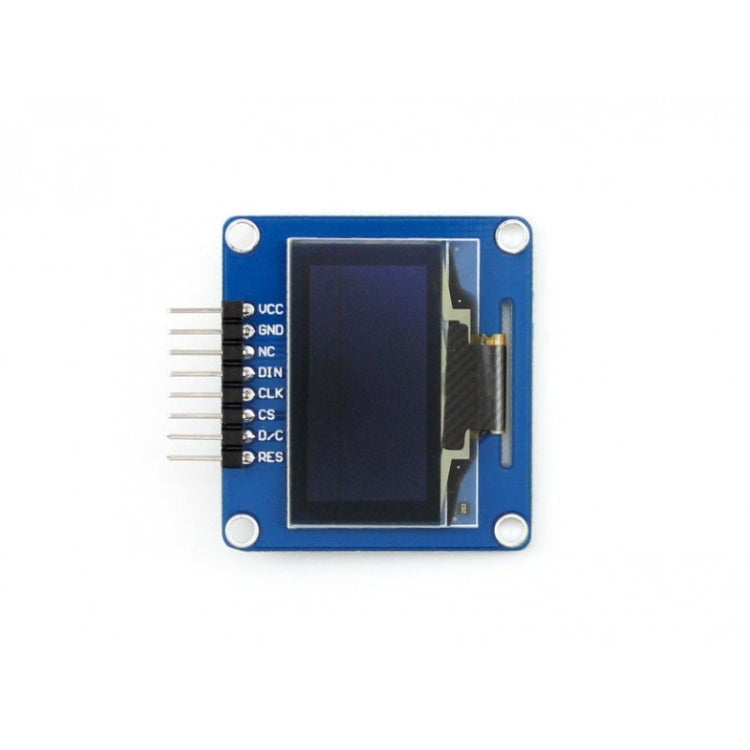 Waveshare 1,3 pulgadas 128*64 OLED(A), interfaces SPI/I2C, pinheader curvo horizontal