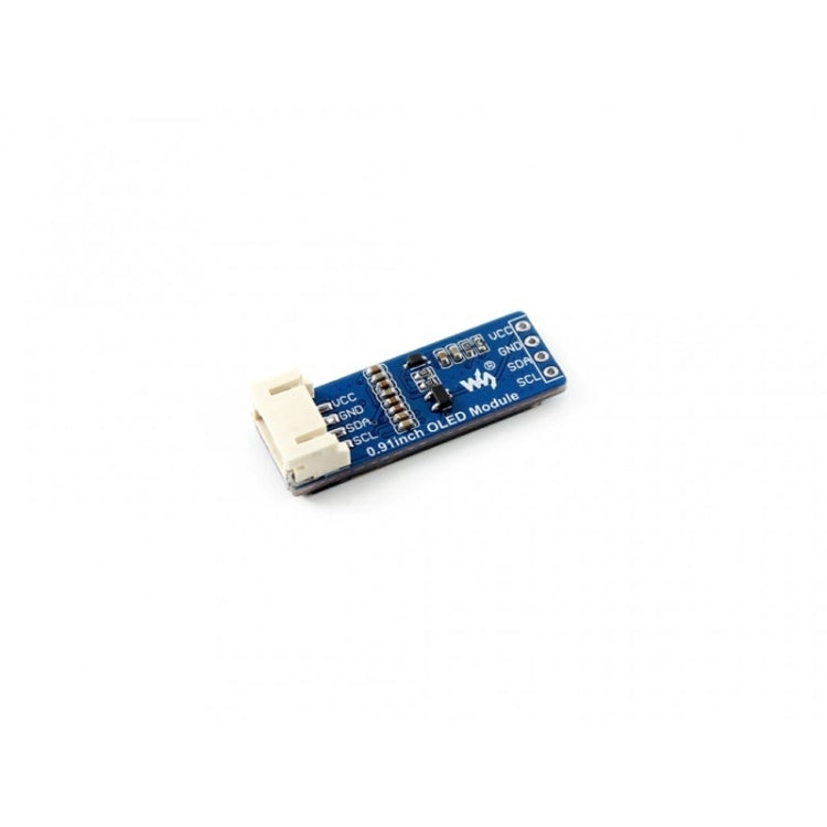 Módulo de pantalla OLED Waveshare de 0,91 pulgadas, 128x32 píxeles, interfaz I2C, 14657