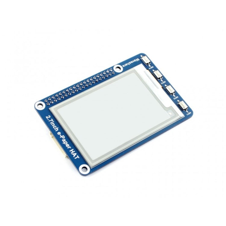 Waveshare 2.7 pulgadas 264x176E-Ink Display HAT para Raspberry Pi, Interfaz SPI