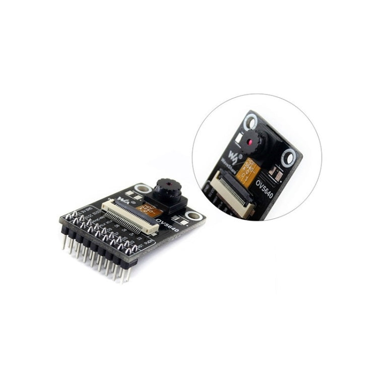 Tarjeta de módulo de cámara Waveshare OV5640 (A), 5 megapíxeles (2592x1944), basada en sensor de imagen OV5640