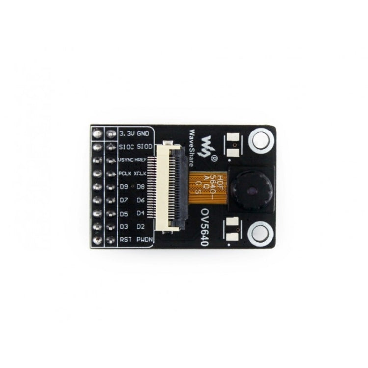 Tarjeta de módulo de cámara Waveshare OV5640 (A), 5 megapíxeles (2592x1944), basada en sensor de imagen OV5640