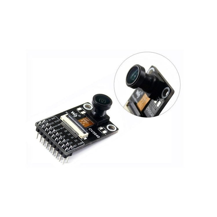 Tarjeta de cámara Waveshare OV5640 (B), 5 megapíxeles (2592x1944), módulo de cámara con lente ojo de pez