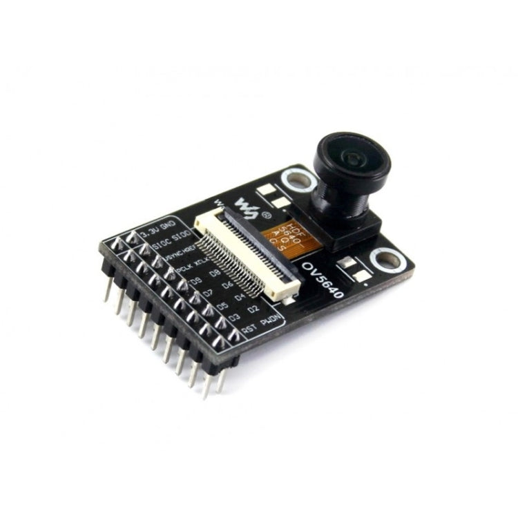 Tarjeta de cámara Waveshare OV5640 (B), 5 megapíxeles (2592x1944), módulo de cámara con lente ojo de pez