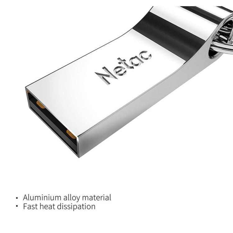 Netac U275 16GB USB 2.0 Cifrado seguro Disco U de aleación de aluminio, 16GB