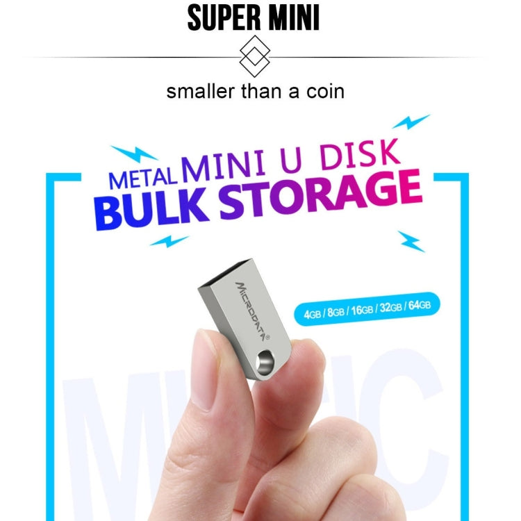 Mitsrodata ShChGB USB 2.0 Mini disco de metal U, 64GB