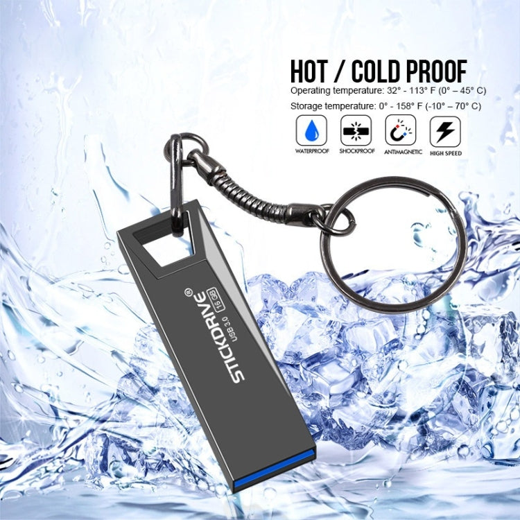 STICKDRIVE 64 GB USB 3.0 de alta velocidad mini disco de metal U, 64GB