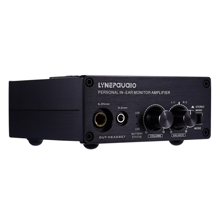 LINEPAUDIO B982 Amplificador de potencia Instrumento Baterista Auricular Monitor Amplificador de señal, entrada XLR dual, B982