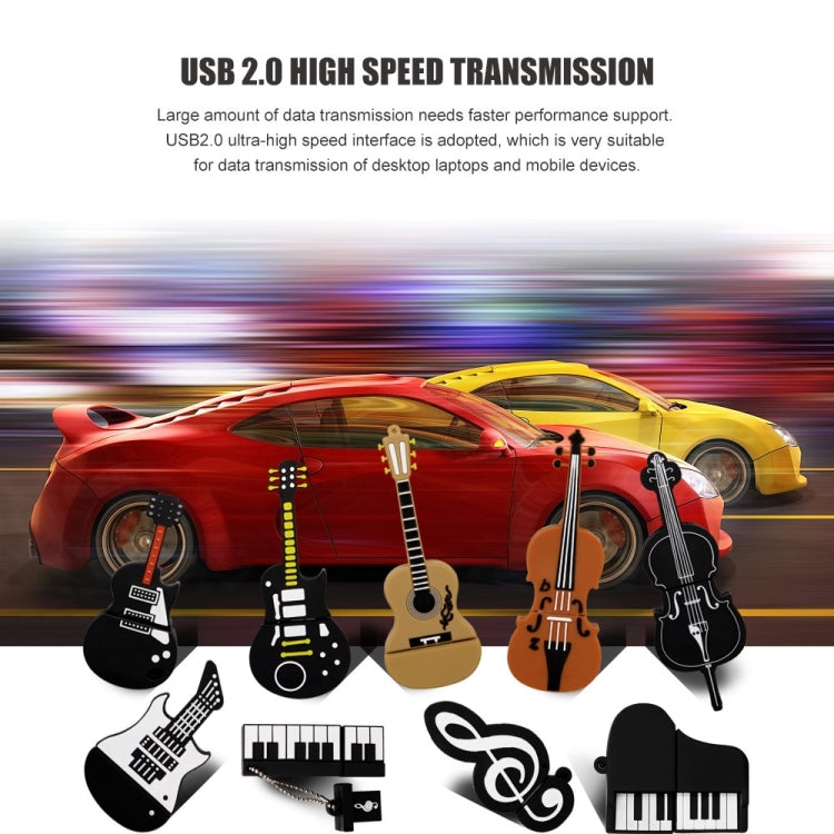 MicroDrive 64GB USB 2.0 Guitarra U Disco, 64GB