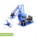 Waveshare 4-DOF Metal Robot Arm Kit para micro: bit, compatible con Bluetooth, enchufe de EE. UU.