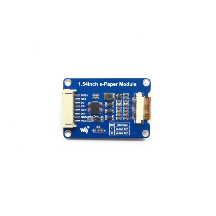 Módulo de pantalla de tinta electrónica Waveshare de 1,54 pulgadas y 200x200, 12955