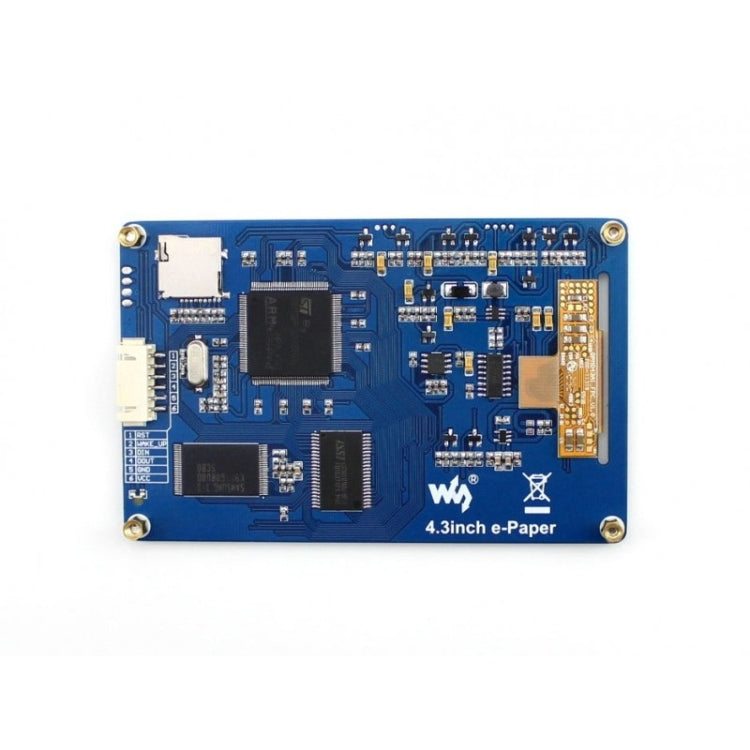 Waveshare 4,3 pulgadas 800x600 píxeles interfaz serie pantalla de papel electrónico módulo UART, 10628