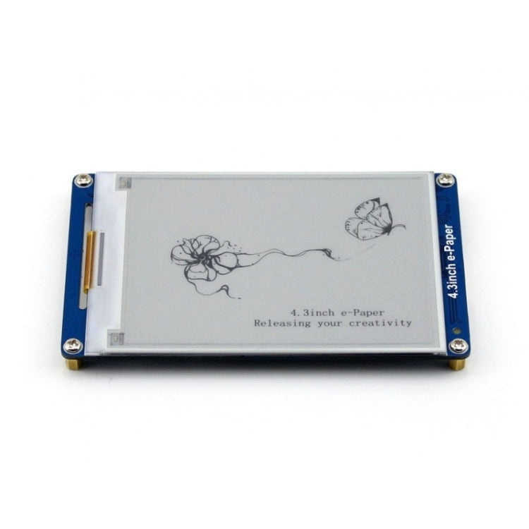 Waveshare 4,3 pulgadas 800x600 píxeles interfaz serie pantalla de papel electrónico módulo UART, 10628