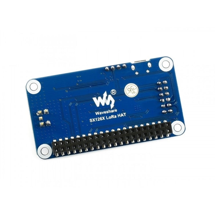 Banda de frecuencia Waveshare SX1262 LoRa HAT 868MHz para Raspberry Pi, aplicable para Europa/Asia/África, 868MHz
