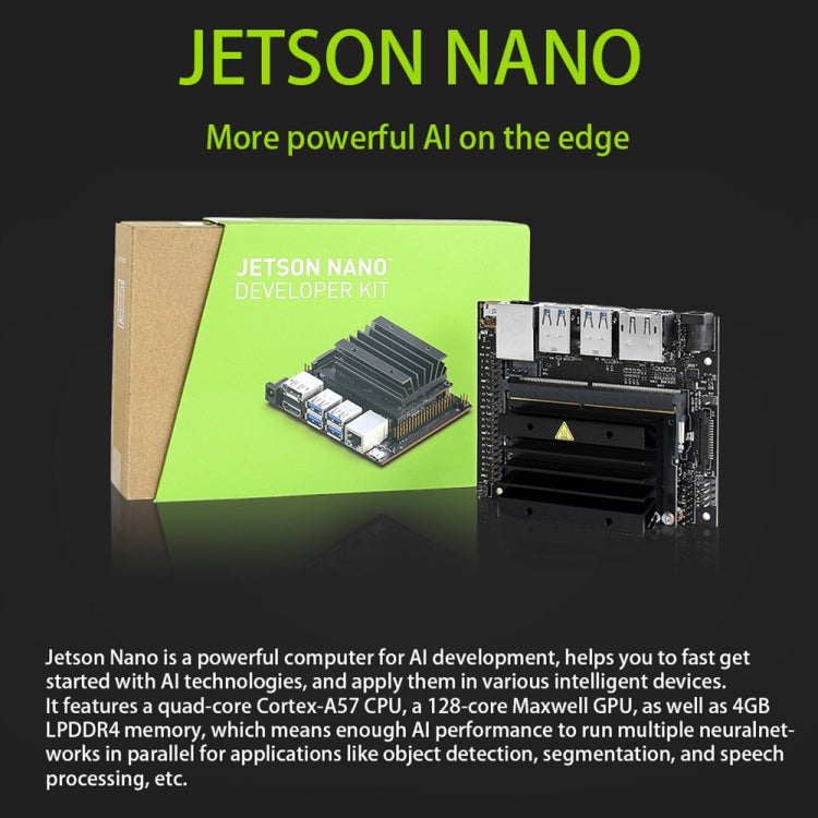 Accesorios del kit Waveshare JetBot AI, complementos para Jetson Nano para construir JetBot, enchufe de EE. UU., Add-ons for Jetson Nano