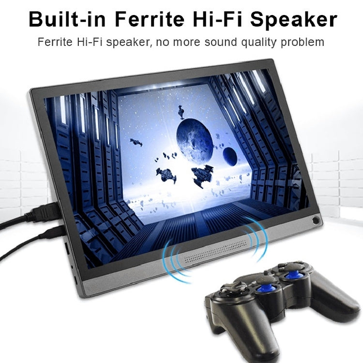 Waveshare Monitor táctil IPS portátil universal Full HD de 15,6 pulgadas 1920x1080, puerto HD/Tipo-C, 15.6 inch / 16527
