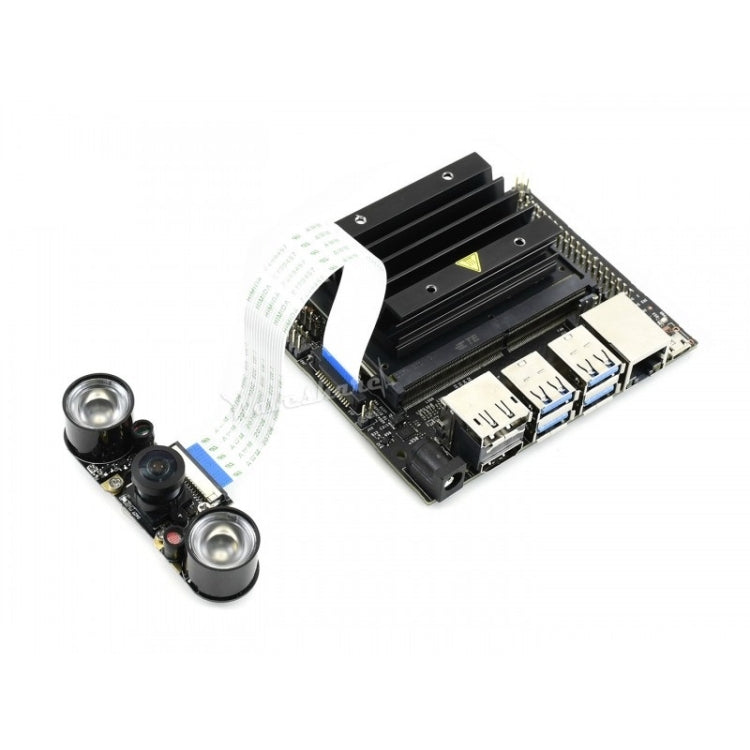 Cámara infrarroja Waveshare IMX219-160IR 8MP 160 grados FOV, aplicable para Jetson Nano