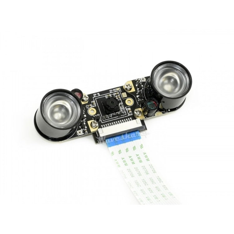Cámara infrarroja Waveshare IMX219-77IR 8MP 77 grados FOV, aplicable para Jetson Nano