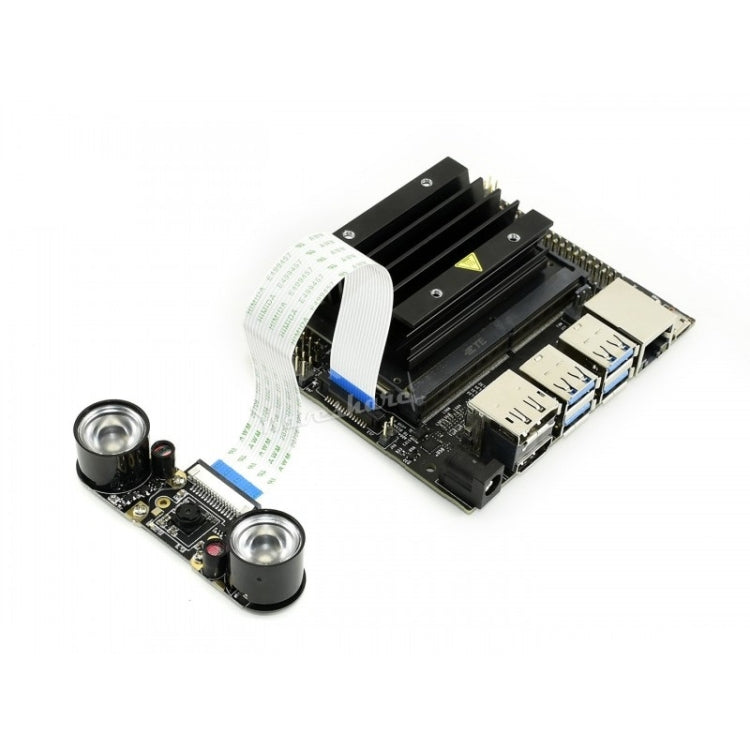Cámara infrarroja Waveshare IMX219-77IR 8MP 77 grados FOV, aplicable para Jetson Nano